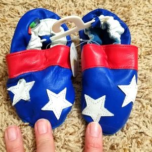 New Genuine Suede Tender Toes Baby Shoes 12-18mon